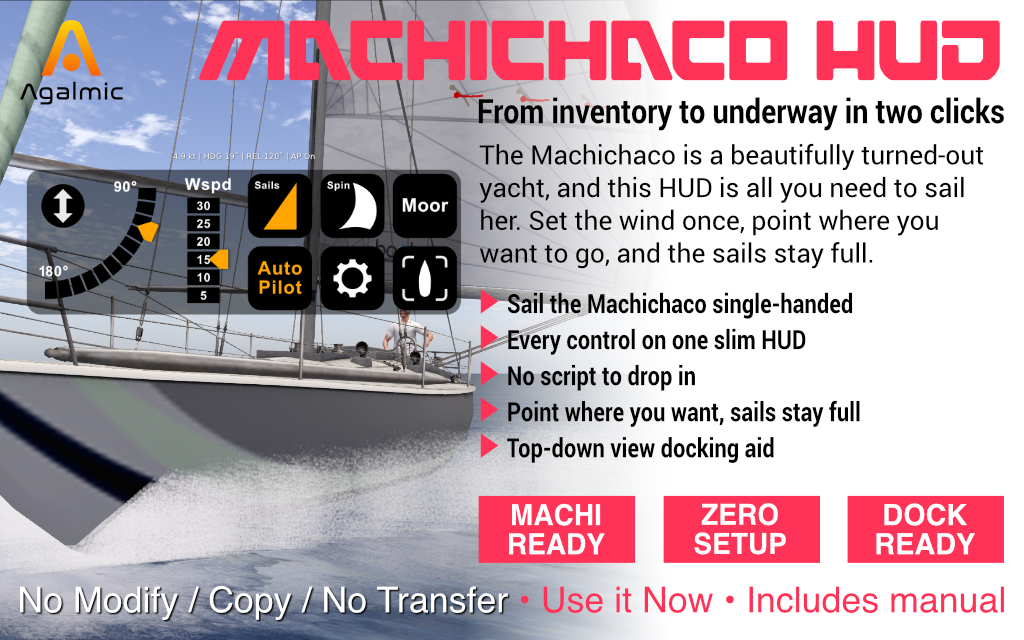 Machi HUD advert