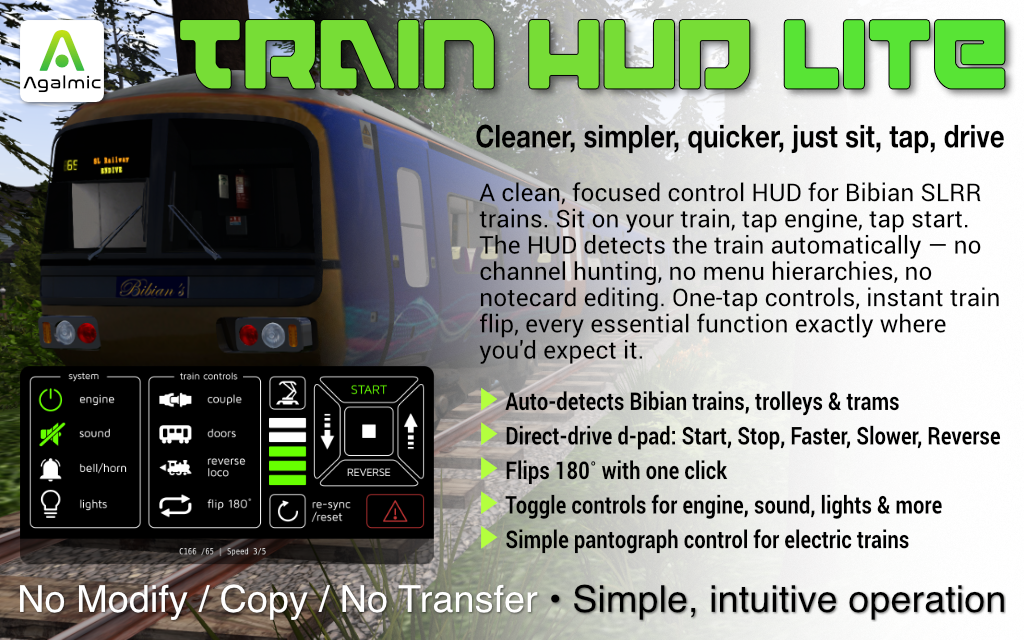 Train HUD Lite